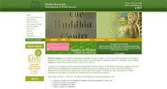 Desktop Screenshot of buddhistcenter-rkina.org